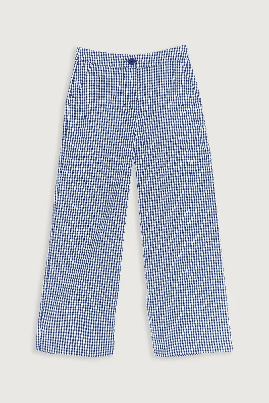 GINGHAM PANTS