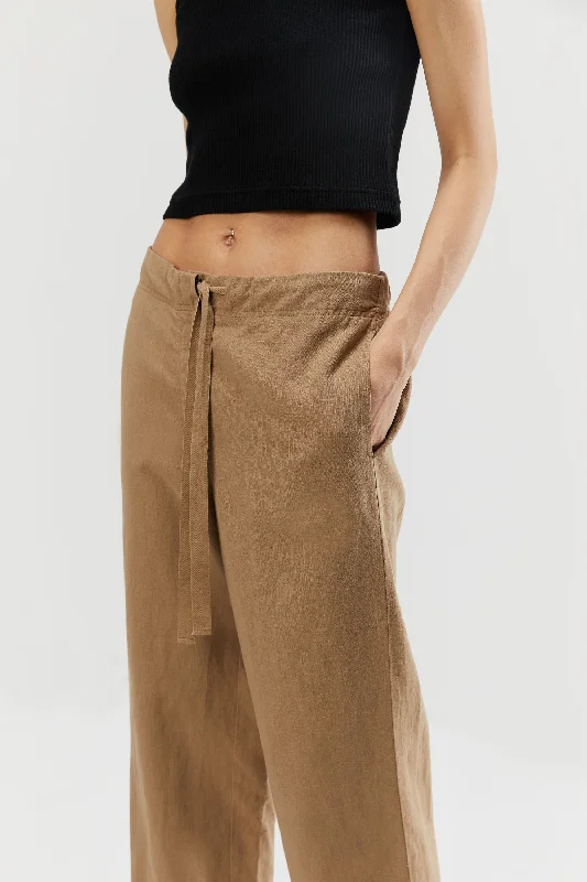 LINEN BLEND PANT