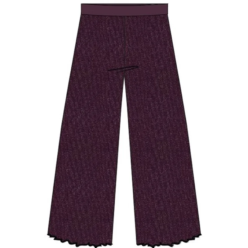 The New Rose Brown Farah Wide Pants