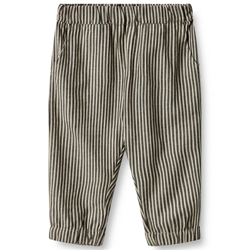 Wheat Black Coal Stripe Andy Pants