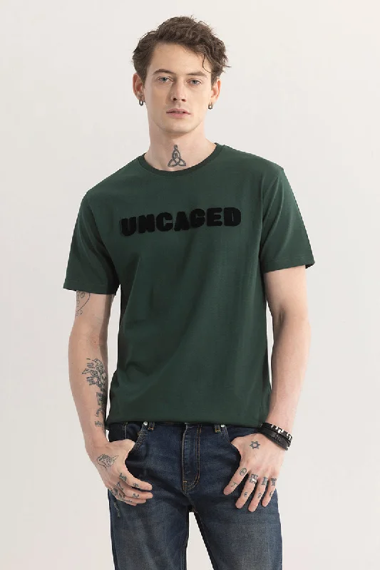 Stylusion Green Printed T-shirt