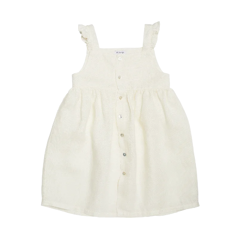 Floor Linen Dress | Soft Lily