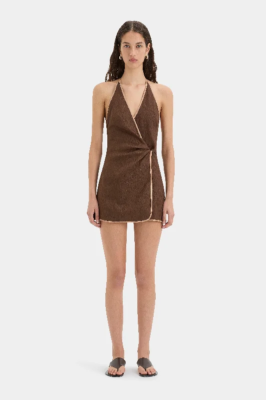 Affogato Twist Mini Dress