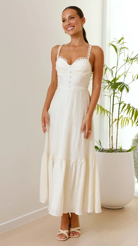 Beatrix Maxi Dress - Butter