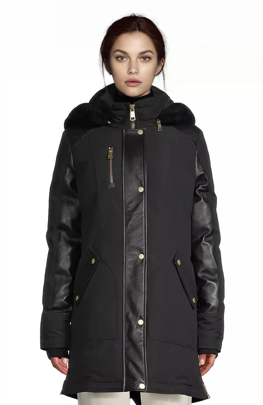 Nicole Benisti Womens Chelsea Parka Jacket