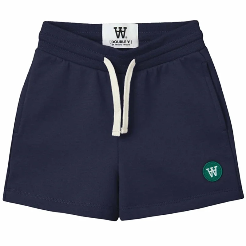 Wood Wood Navy Vic Kids Shorts